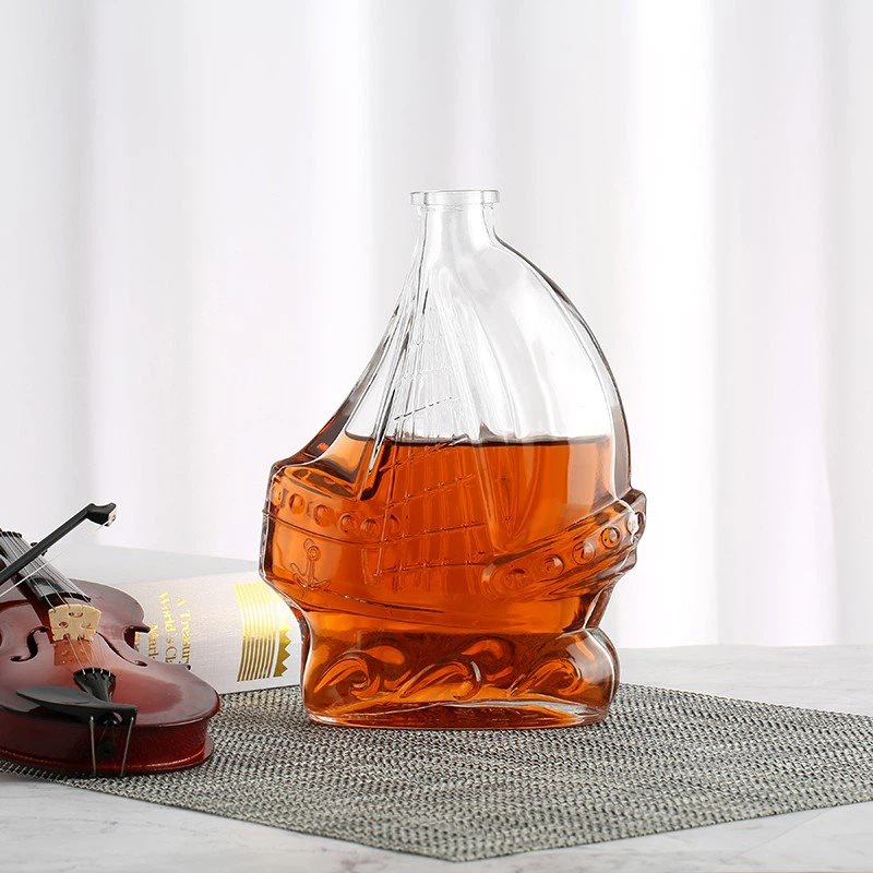 wine crystal bottle