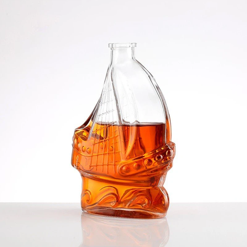 wine crystal bottle