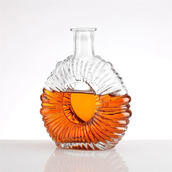 Clear Glass Bottles For Liquor